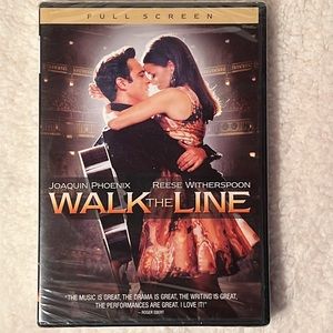 🦋$5 ADD ON•M1:52 Walk the Line Joaquin Phoenix Reese Witherspoon SEALED NEW DVD